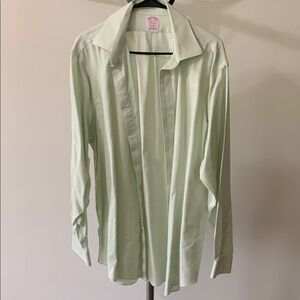 Brooks Brothers light Green Button-Up Shirt